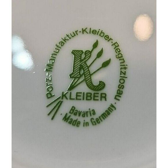 Vtg Kleiber Made in Germany GruBe Aus Heidelberg Miniature Collector Plate 3.75" - Picture 8 of 9